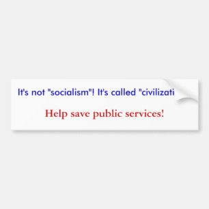 Adesivo Para Carro Bumpersticker progressivo