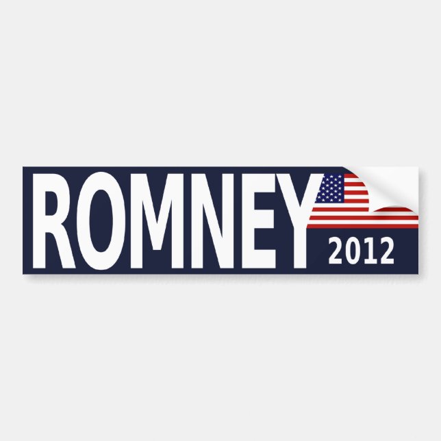 Adesivo Para Carro bumpersticker_romney_2012 (Frente)
