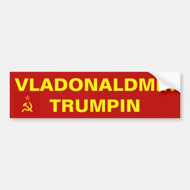 Adesivo Para Carro Bumperstickers do trunfo (Frente)