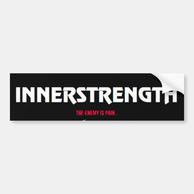 Adesivo Para Carro Bumperstikker de INNERSTRENGTH (Frente)