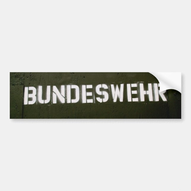 Adesivo Para Carro Bundeswehr (Frente)