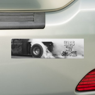 Adesivo Para Carro Burnout! Beija Minha Fumaça