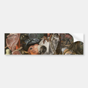 Adesivo Para Carro Butcher's Stall (por Pieter Aertsen)