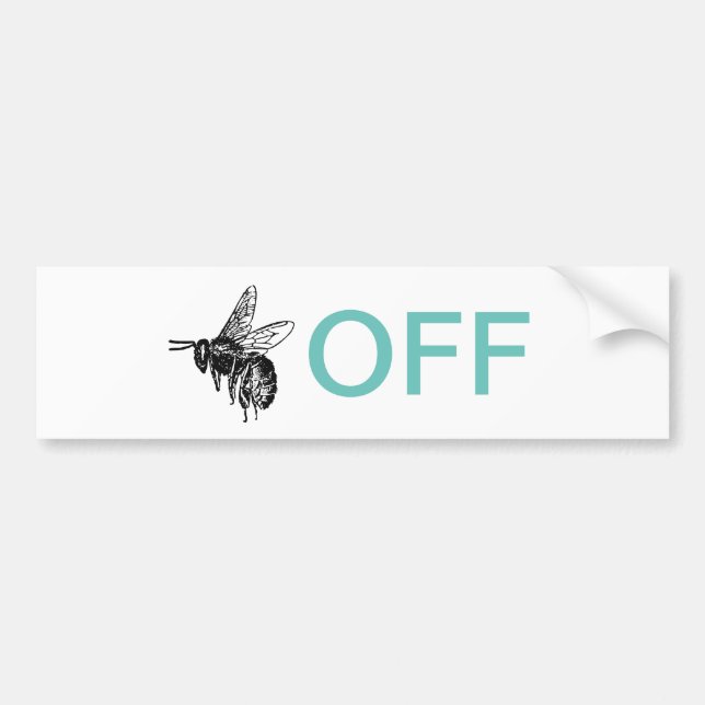Adesivo Para Carro Buzz Off Car Magnet (Frente)