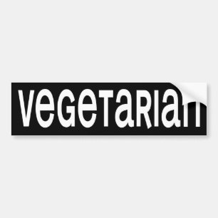 Adesivo Para Carro BW_vegetarian