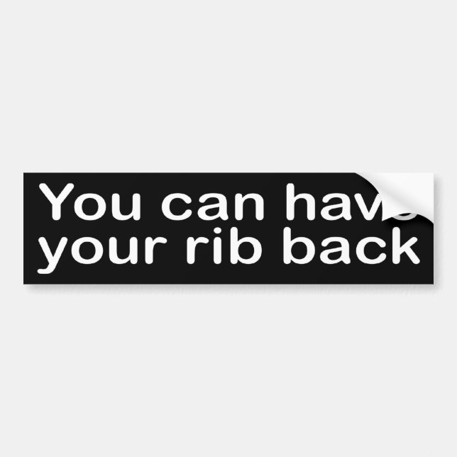 Adesivo Para Carro BW_your_rib (Frente)