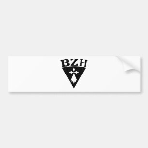 Adesivo Para Carro BZH Breizh Bretagne