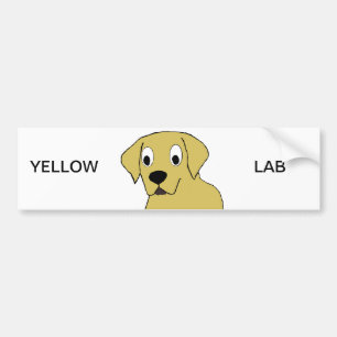 Adesivo Para Carro cabeça de desenho animado amarelo LR