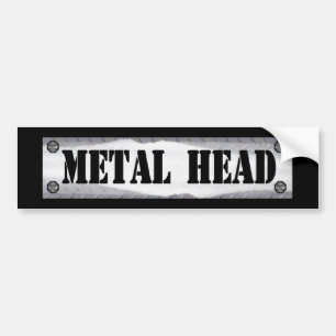 Adesivo Para Carro Cabeça do metal