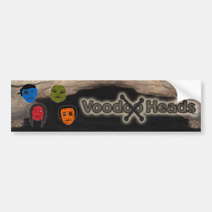 Adesivo Para Carro Cabeças Voodoo ~ Caverna