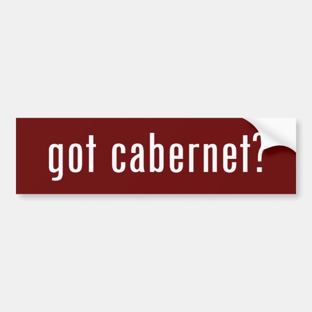 Adesivo Para Carro cabernet obtido? (Frente)