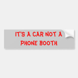 Adesivo Para Carro cabine de telefone