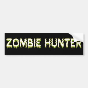 Adesivo Para Carro Caçador do zombi