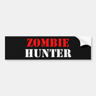 Adesivo Para Carro Caçador do zombi