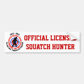 Adesivo Para Carro Caçador oficial do squatch