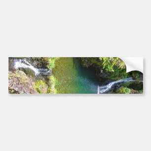 Adesivo Para Carro Cachoeiras ao longo da estrada a Hana, Maui, Hava