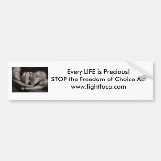 Adesivo Para Carro Cada VIDA é… autocolante no vidro traseiro