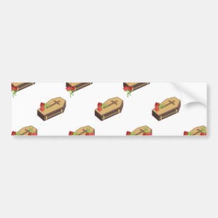 Adesivo Para Carro caixão emojis