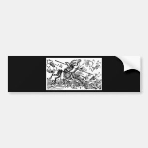 Adesivo Para Carro "Calavera de Don Quixote" cerca de 1900's