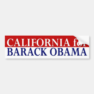 Adesivo Para Carro Califórnia para Barack Obama