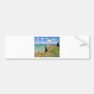 Adesivo Para Carro Caminhada de Claude Monet Clifftop