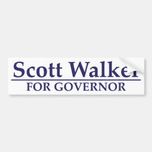 Adesivo Para Carro Caminhante de Scott para o governador