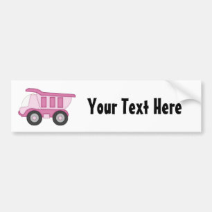 Adesivo Para Carro Caminhão cor-de-rosa (personalizado)