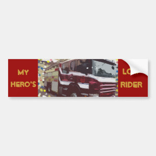 Adesivo Para Carro Caminhão de Bombeiros