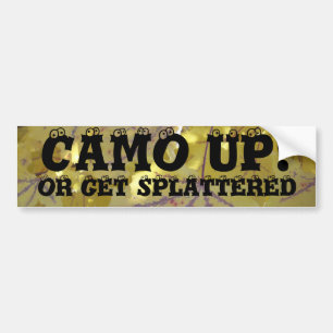 Adesivo Para Carro CAMO LEVANTAM o Paintball 2