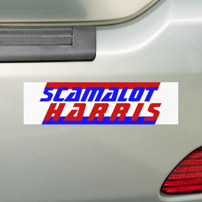 Adesivo Para Carro Campanha 2024 Presidente KAMALA SCAMALOT HARRIS (No carro)