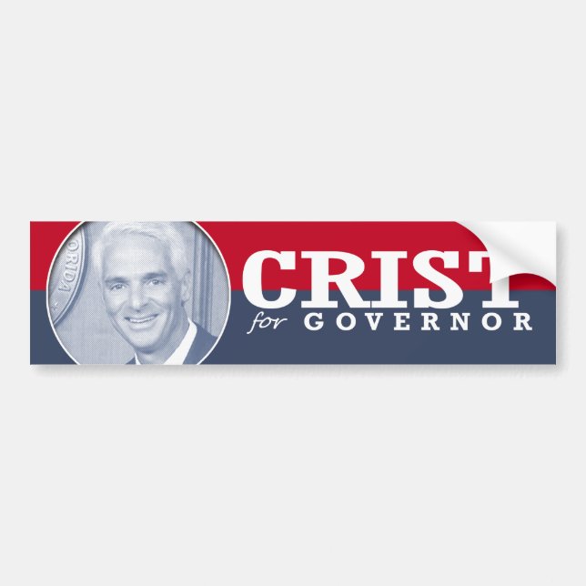 ADESIVO PARA CARRO CAMPANHA DE CHARLIE CRIST (Frente)