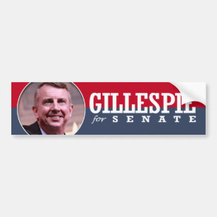 ADESIVO PARA CARRO CAMPANHA DE GILLESPIE DO ED