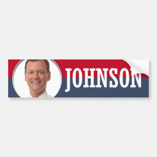 ADESIVO PARA CARRO CAMPANHA DE JEFF JOHNSON