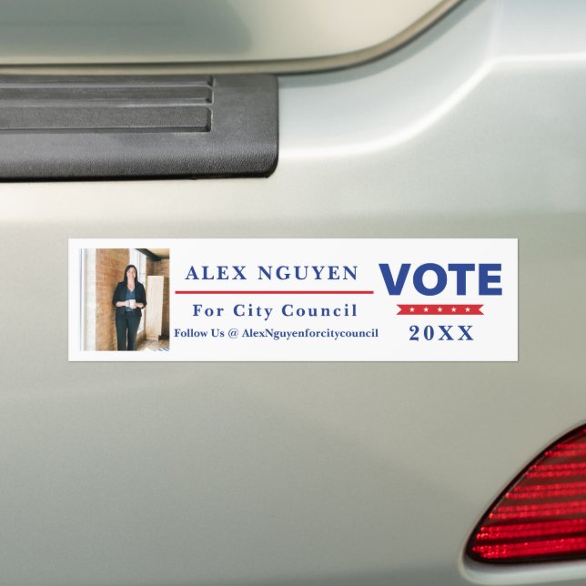 Adesivo Para Carro Campanha Eleitoral (No carro)