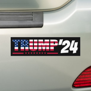 Adesivo Para Carro Campanha Presidencial de Trump 2024