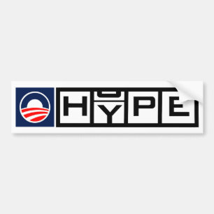 Adesivo Para Carro CAMPANHA PUBLICITÁRIA de Obama