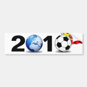 Adesivo Para Carro Campeonato do mundo 2010 - Espanha