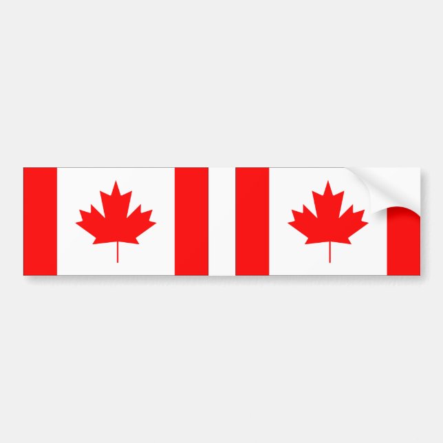 Adesivo Para Carro CANADA CARFLAG , Sticker (Frente)