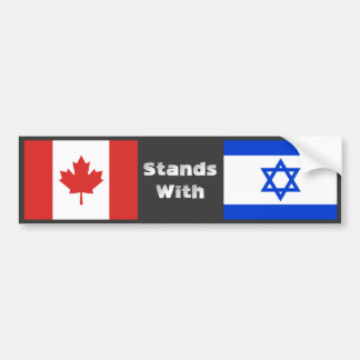 Adesivo Para Carro Canadá fica com Israel