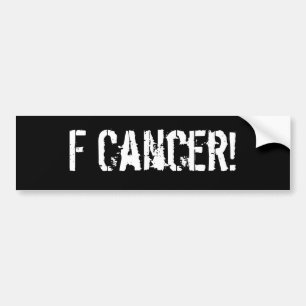 Adesivo Para Carro Cancer de F!