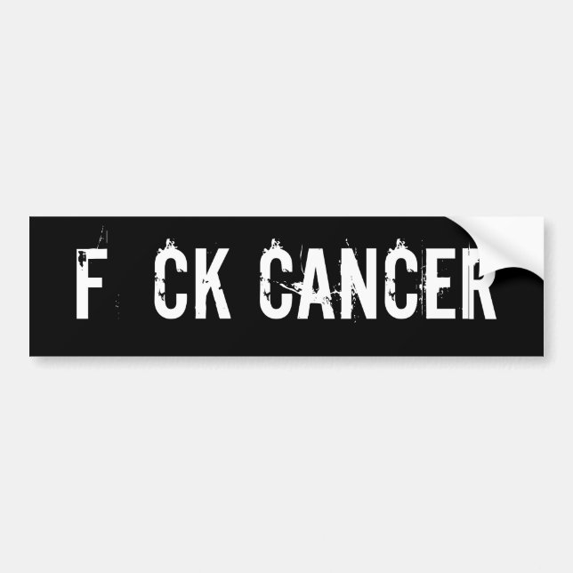 ADESIVO PARA CARRO CANCER DE F CK (Frente)