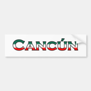 Adesivo Para Carro Cancun (logotipo do texto)