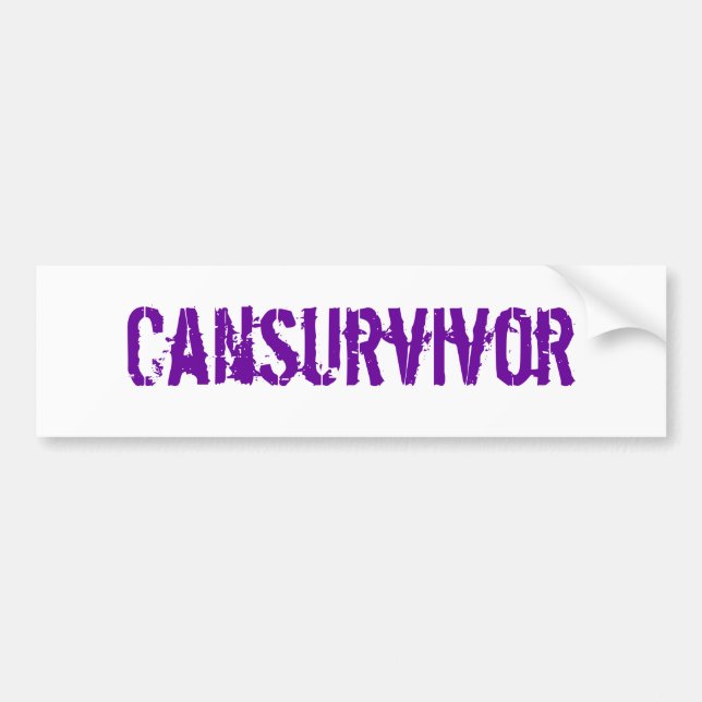 Adesivo Para Carro Cansurvivor (Frente)