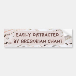 Adesivo Para Carro Cantor Gregoriano de Massa Latina Cogoleira