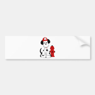 Adesivo Para Carro Cão Dalmatian do fogo