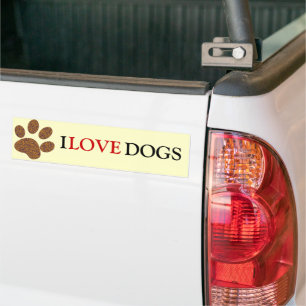 Adesivo Para Carro Cão de Pegada