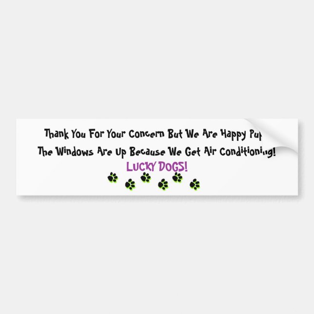 Adesivo Para Carro Cão na observação do carro (Frente)