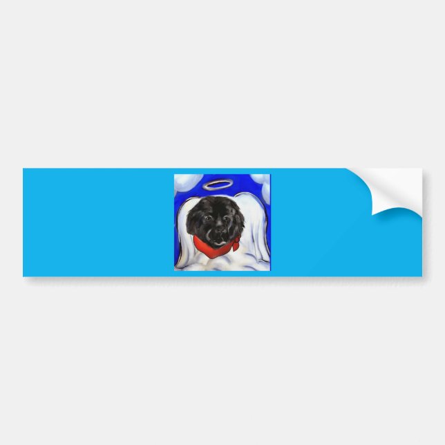 Adesivo Para Carro Cão Terra Nova (Frente)