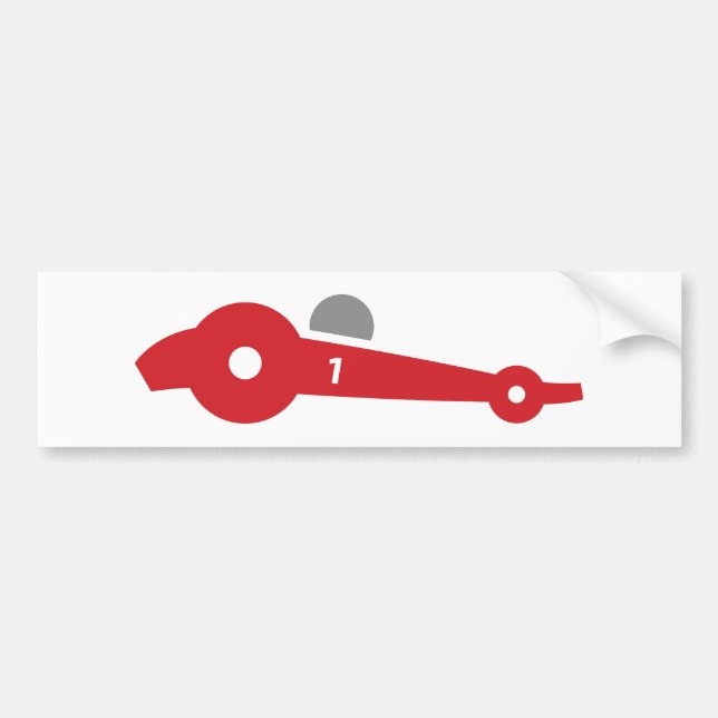 Adesivo Para Carro Car Race (Frente)