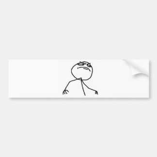 Adesivo Para Carro Cara do sim de F